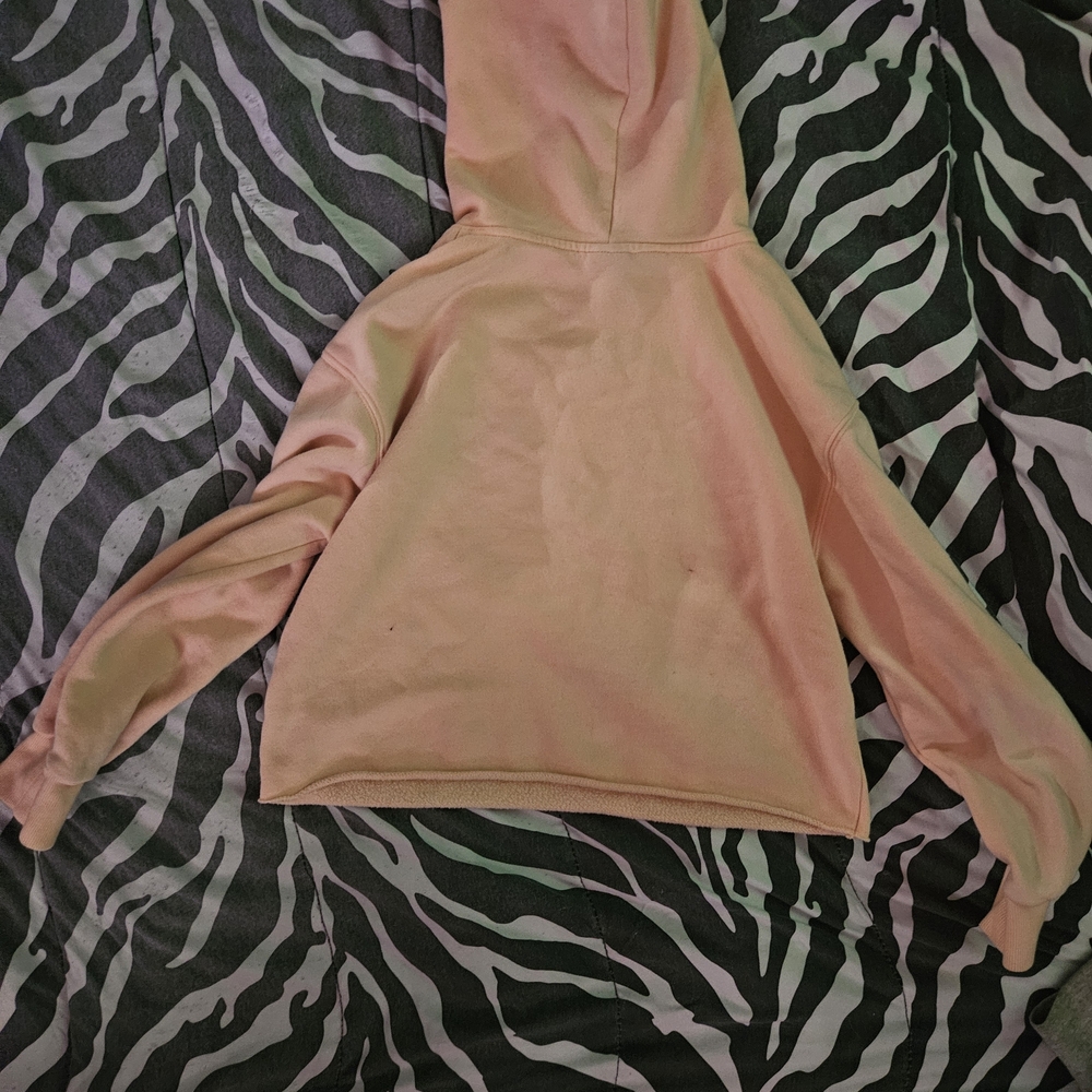 Women's Peach Hooded Sweatshirt